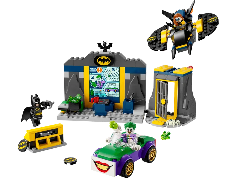 Batcueva con Batman™, Batgirl™ y The Joker™