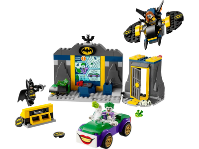 Batcueva con Batman™, Batgirl™ y The Joker™