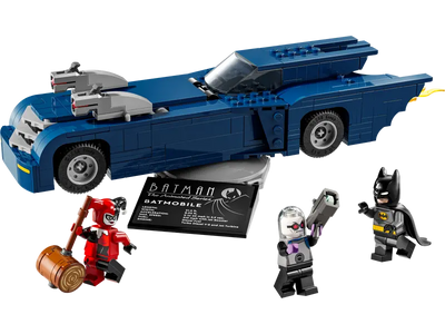 Batman™ con Batmóvil vs. Harley Quinn™ y Mr. Freeze™