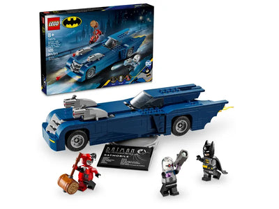 Batman™ con Batmóvil vs. Harley Quinn™ y Mr. Freeze™