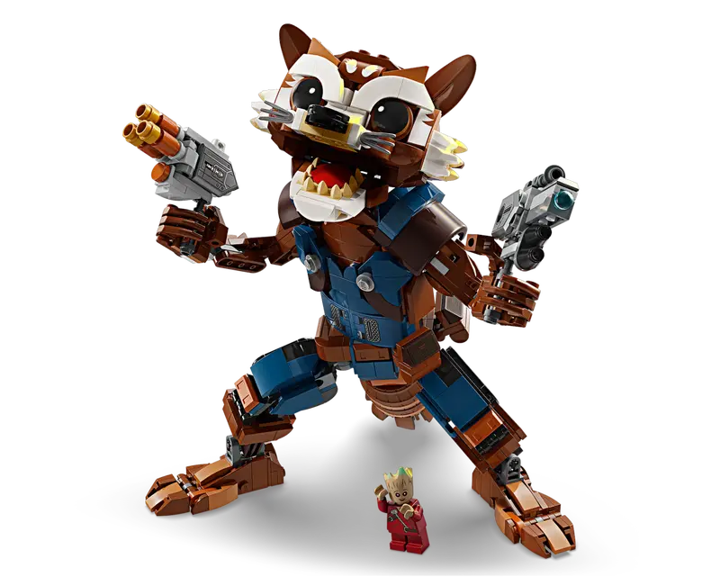 Rocket y Bebé Groot