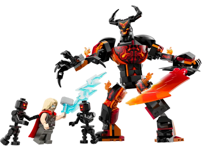 Thor vs. Figura para Construir de Surtur