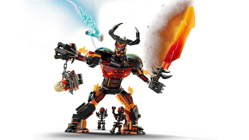 Thor vs. Figura para Construir de Surtur