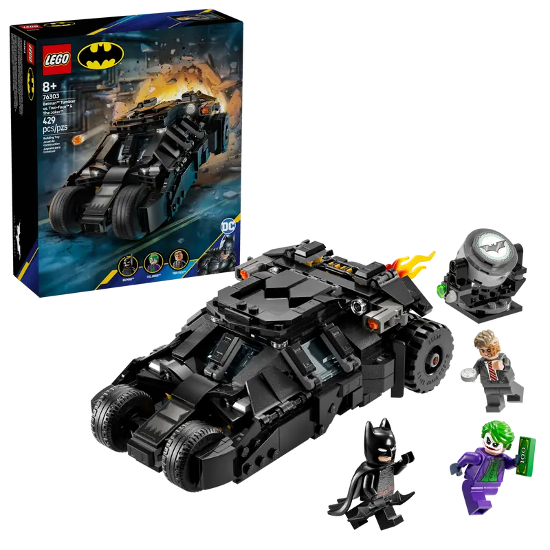 Tumbler de Batman™ vs. Two-Face™ y The Joker™