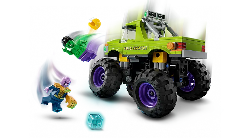 Camión de Hulk vs. Thanos