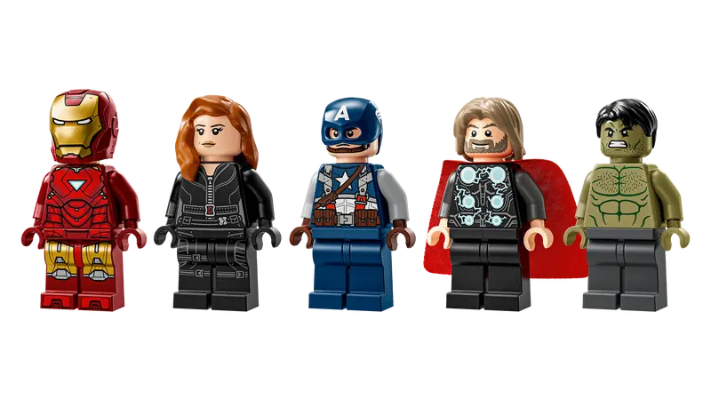 Logotipo MARVEL y Minifiguras