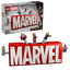 Logotipo MARVEL y Minifiguras