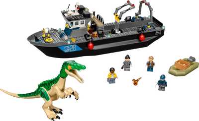 Fuga del Barco del Dinosaurio Baryonyx