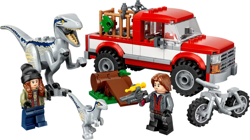 Captura de los Velocirraptores Blue y Beta