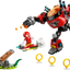 Knuckles vs. Meca Egg Crusher del Dr. Eggman