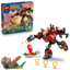 Knuckles vs. Meca Egg Crusher del Dr. Eggman