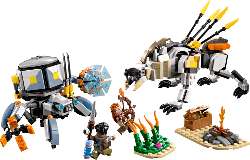 Aloy y Varl vs. Cangrejo y Dientes Serrados