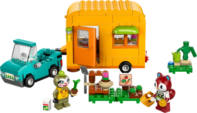 Caravana de Gandulio y tienda de jardinería