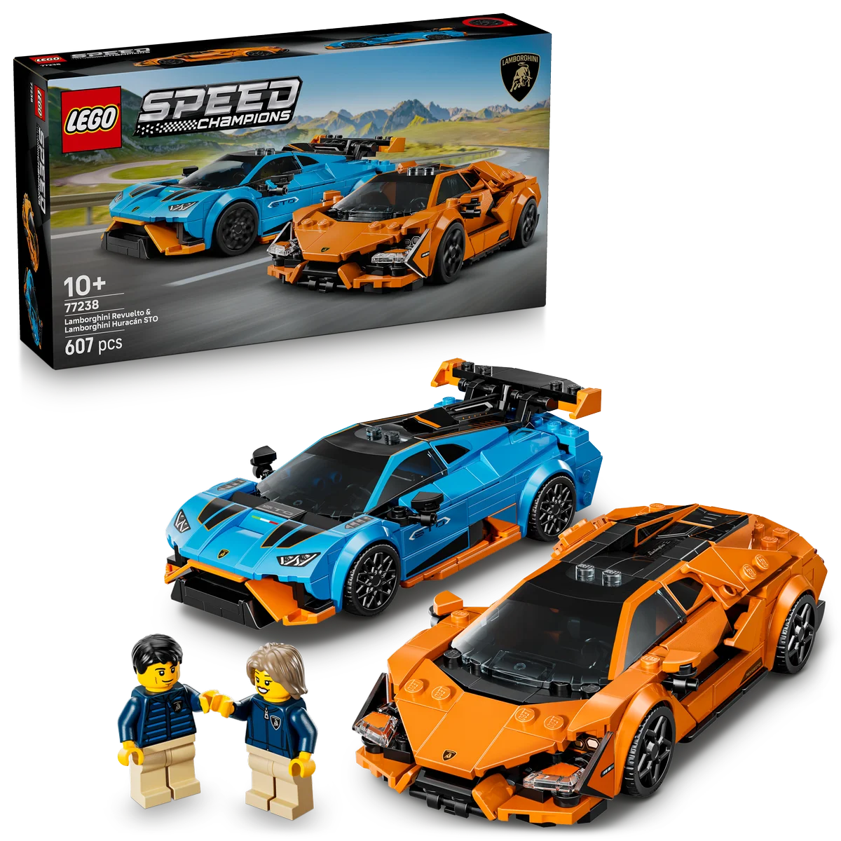 Lamborghini Revuelto y Huracán STO